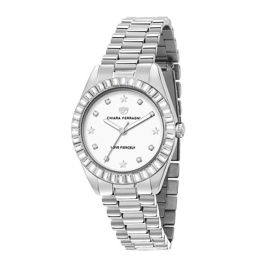 Chiara Ferragni Silver Stainless Steel Watch