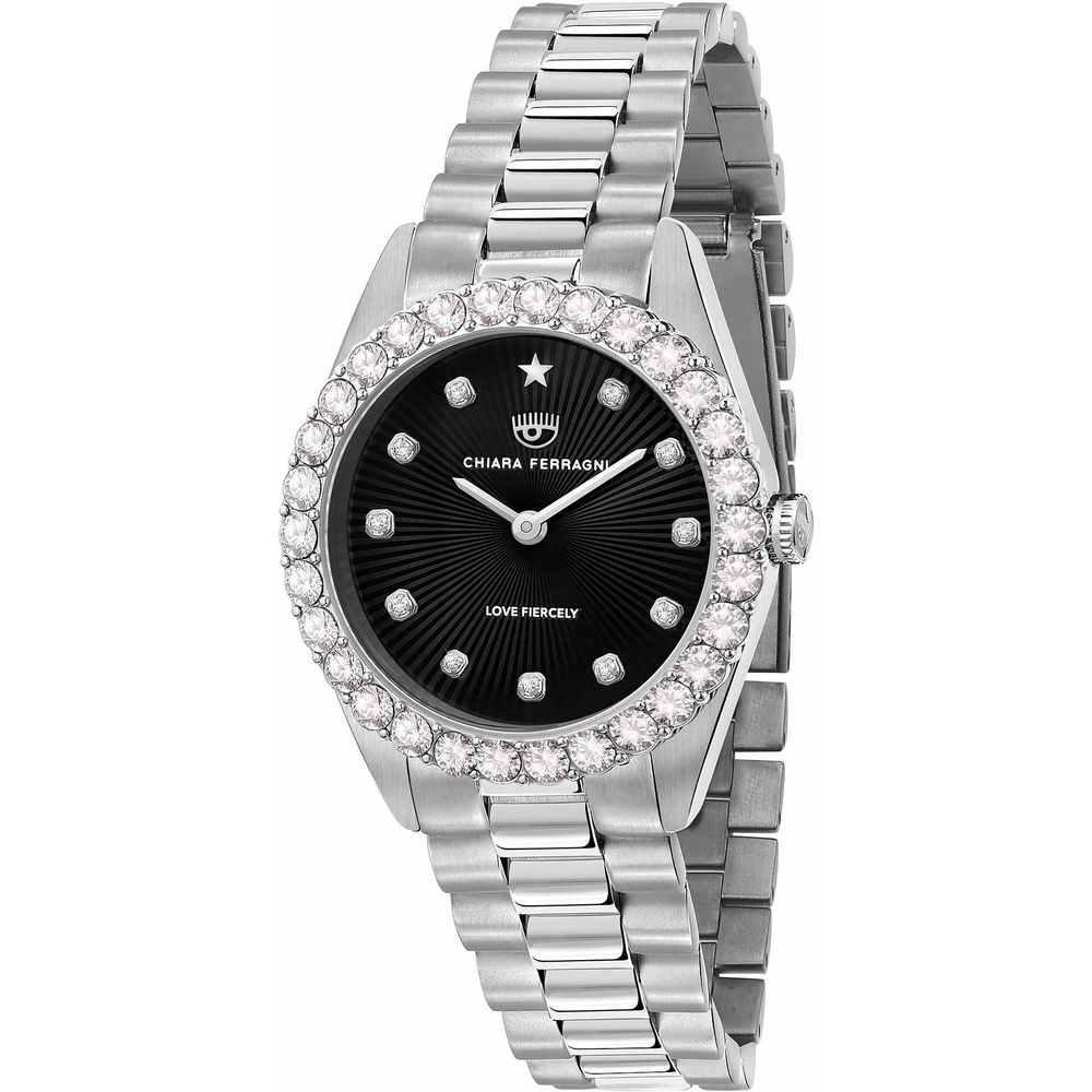 Chiara Ferragni Silver Stainless Steel Watch