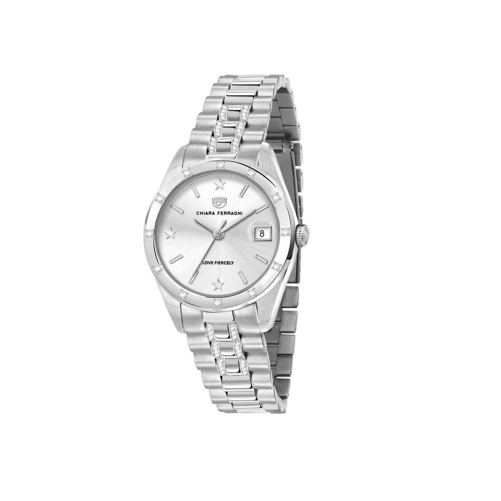 Chiara Ferragni Silver Stainless Steel Watch