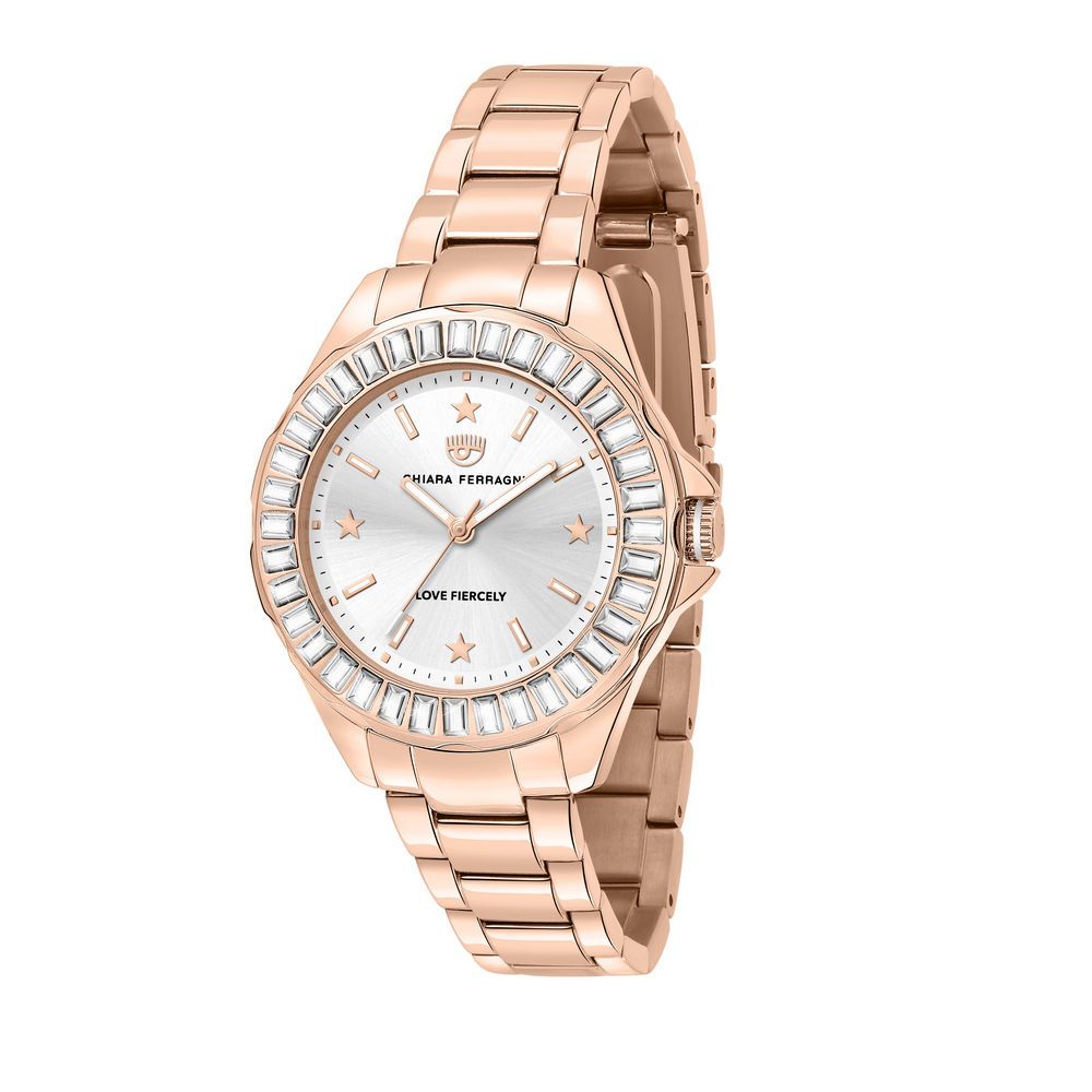 Chiara Ferragni Multicolor Stainless Steel Watch