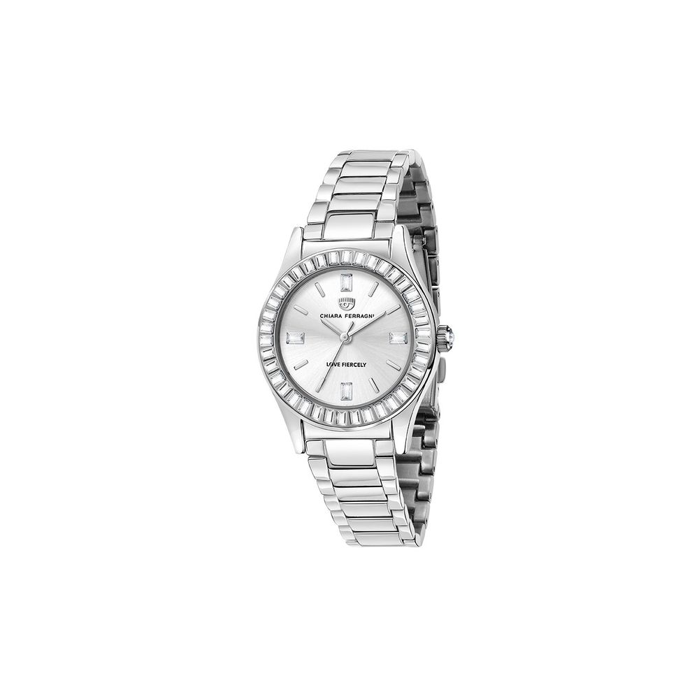 Chiara Ferragni Silver Stainless Steel Watch