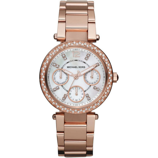 Michael Kors Rose Gold Steel Watch