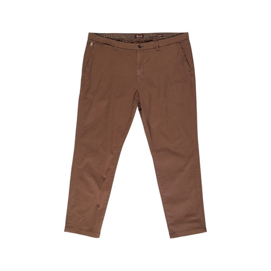 MCS Brown Cotton Jeans & Pant