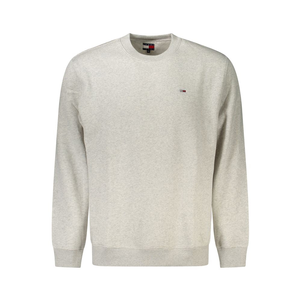 Tommy Hilfiger Gray Cotton Men Sweater