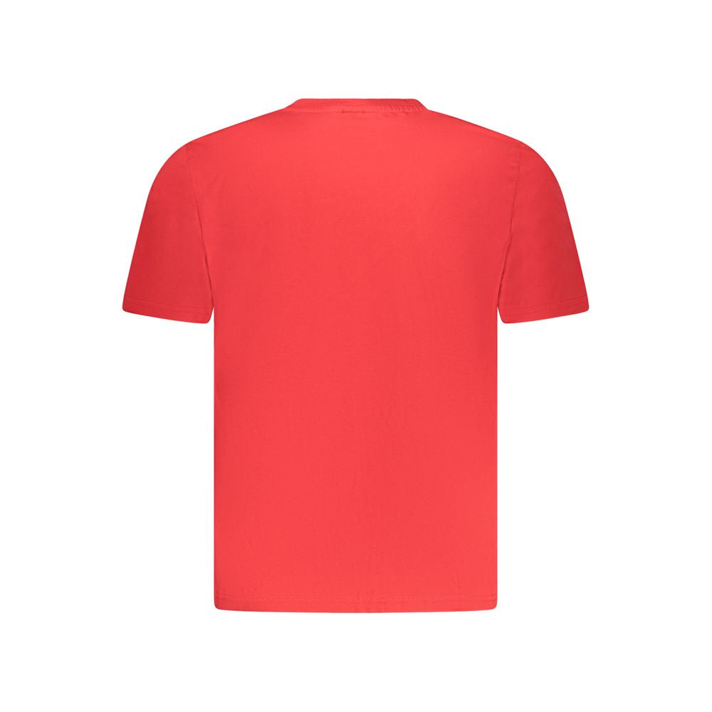 North Sails Red Cotton Men T-Shirt