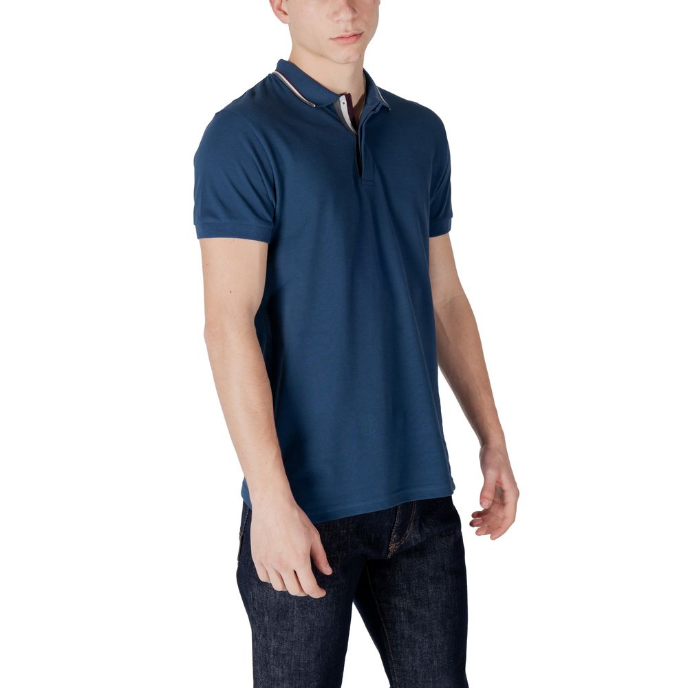 Colmar Originals Blue Cotton Polo Shirt