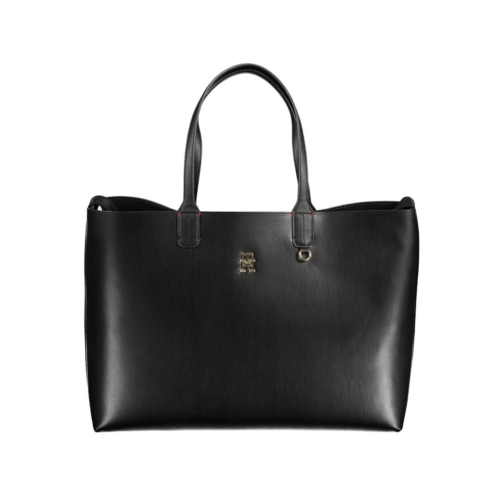 Tommy Hilfiger Black Polyethylene Women Handbag