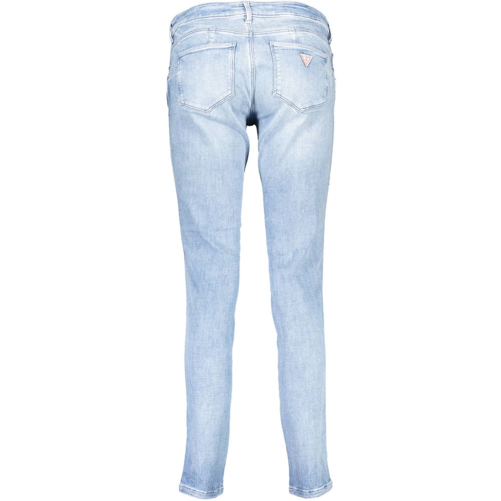 Guess Jeans Light Blue Cotton Women Jeans